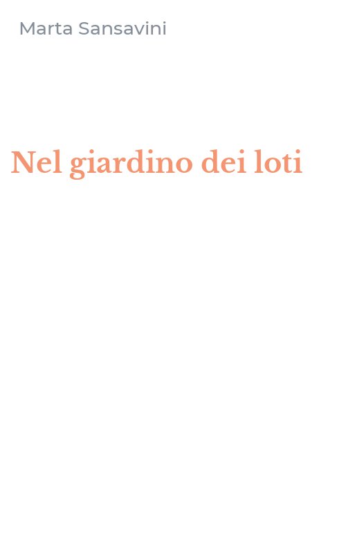 Nel giardino dei loti