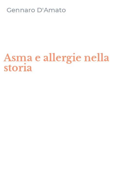 Asma e allergie nella storia