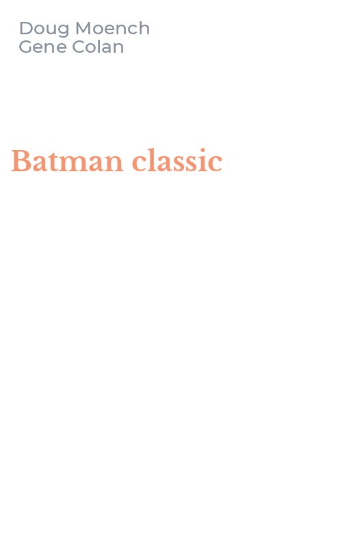 Batman classic