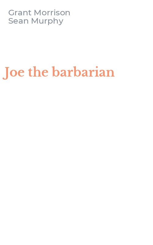 Joe the barbarian