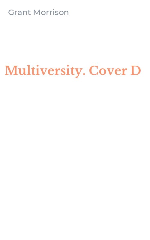 Multiversity. Cover D