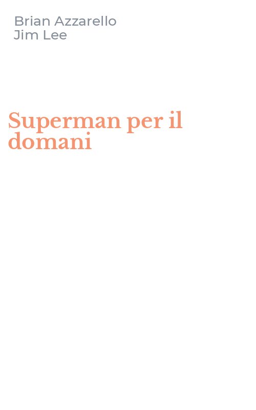 Superman per il domani