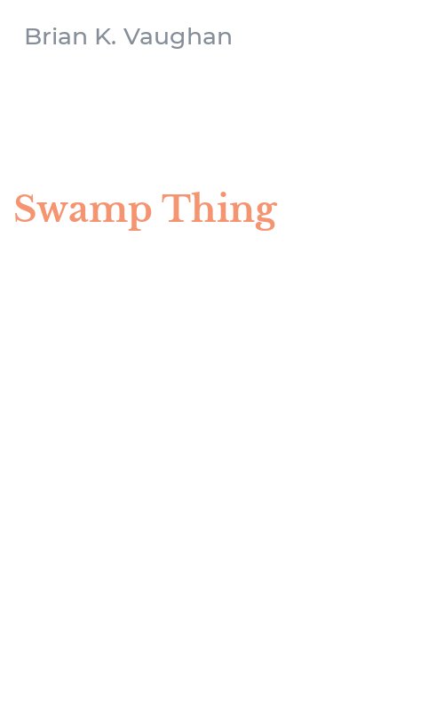 Swamp Thing