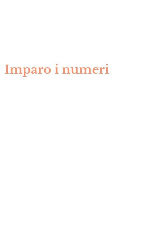 Imparo i numeri