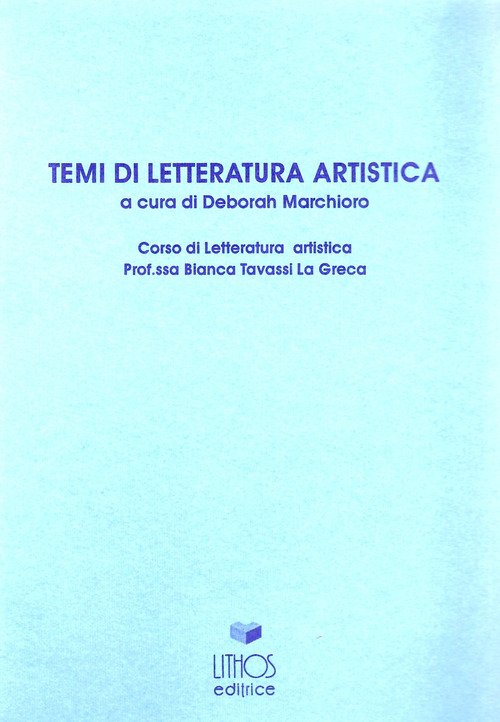 Temi di letteratura artistica