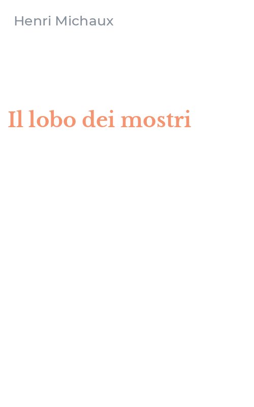 Il lobo dei mostri
