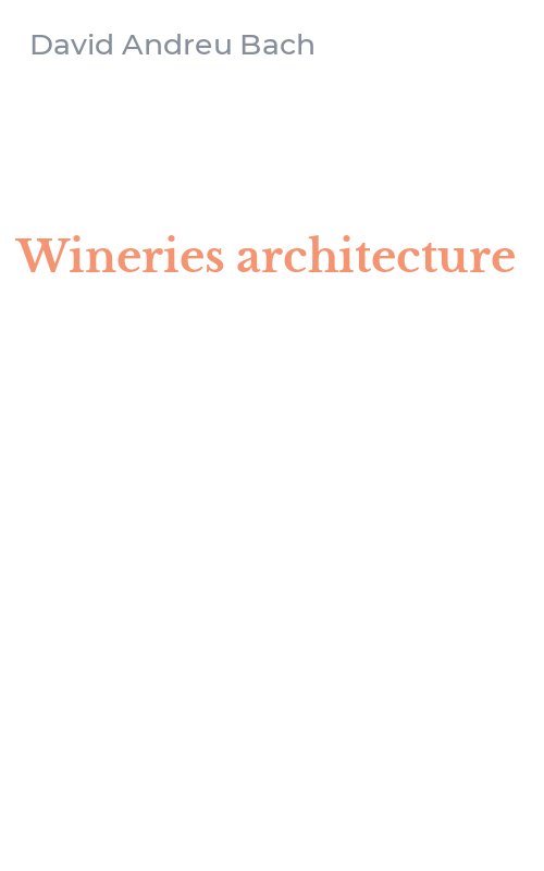 Wineries architecture