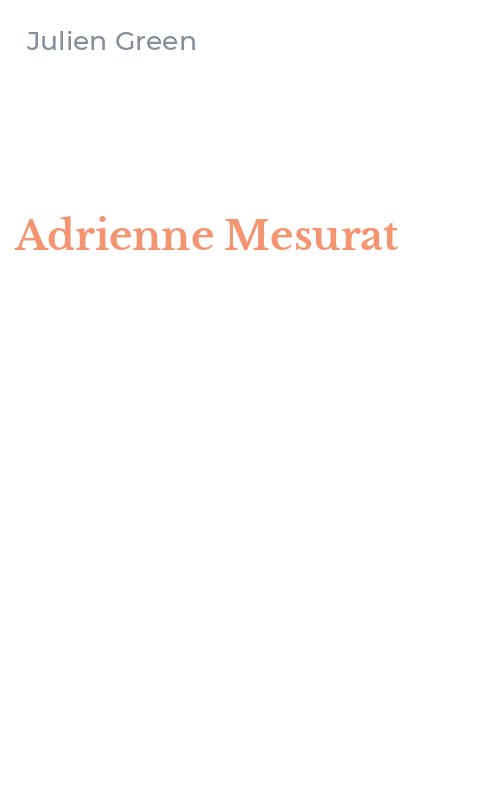 Adrienne Mesurat