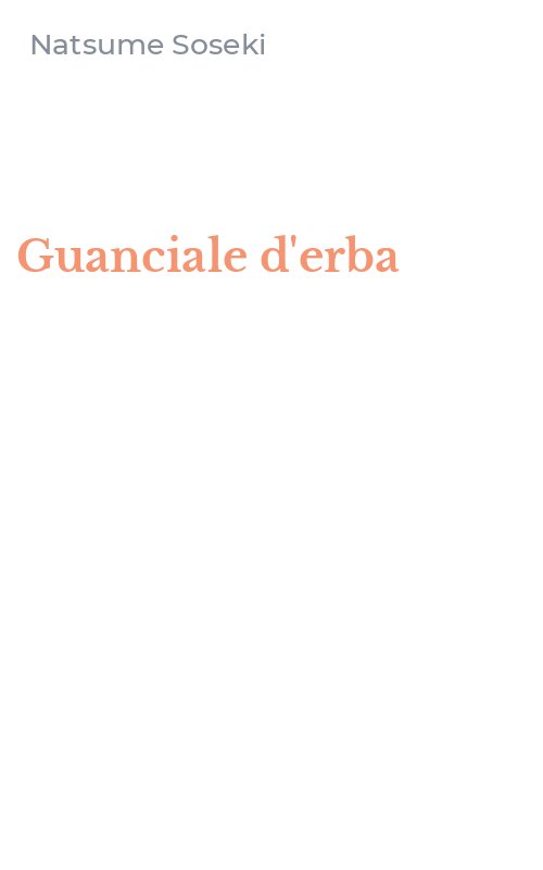 Guanciale d'erba