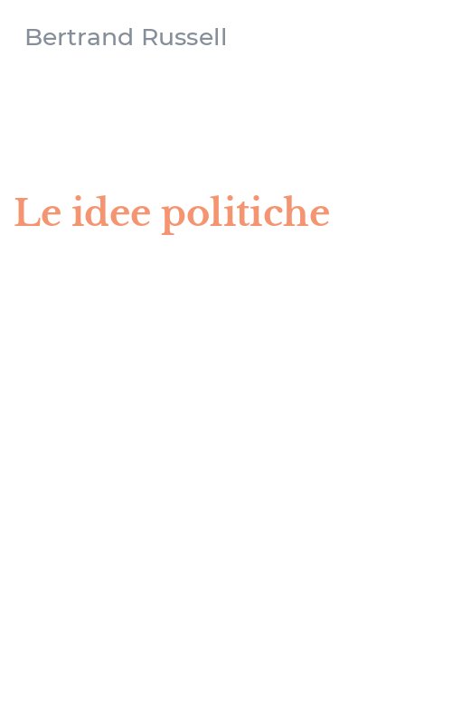 Le idee politiche
