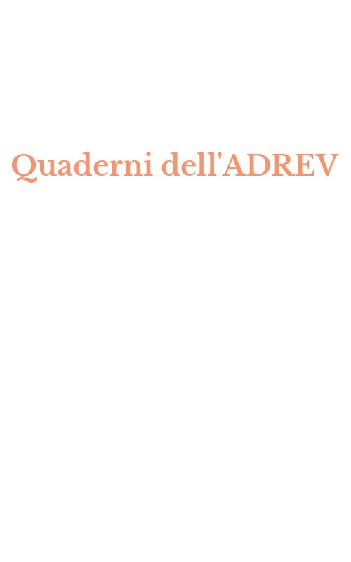 Quaderni dell'ADREV
