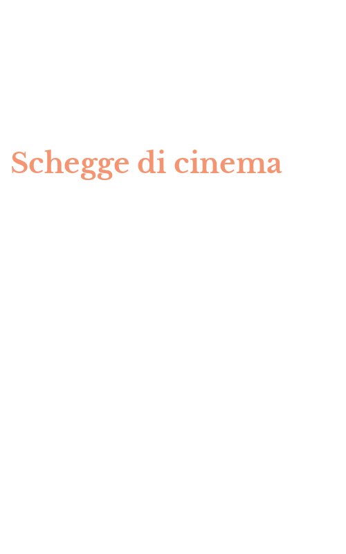 Schegge di cinema