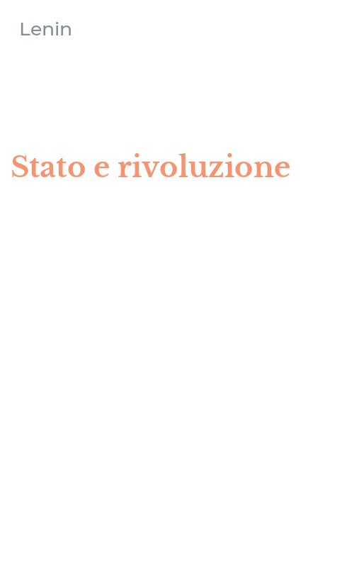 Stato e rivoluzione