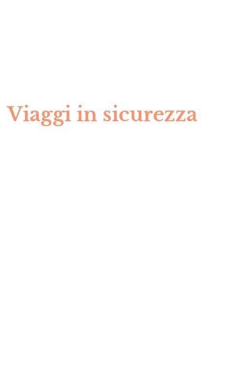 Viaggi in sicurezza