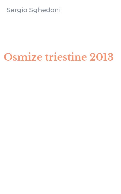 Osmize triestine 2013
