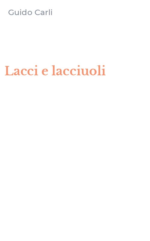 Lacci e lacciuoli