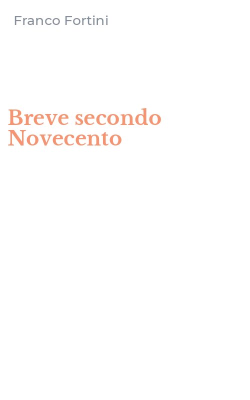 Breve secondo Novecento