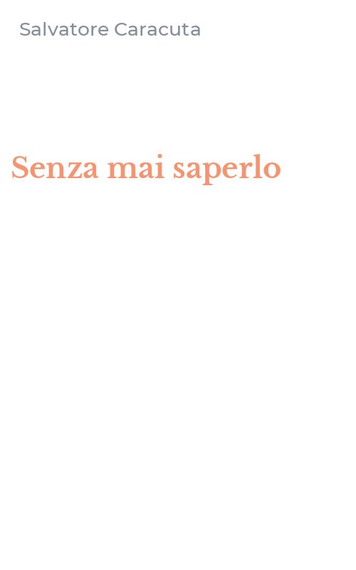 Senza mai saperlo