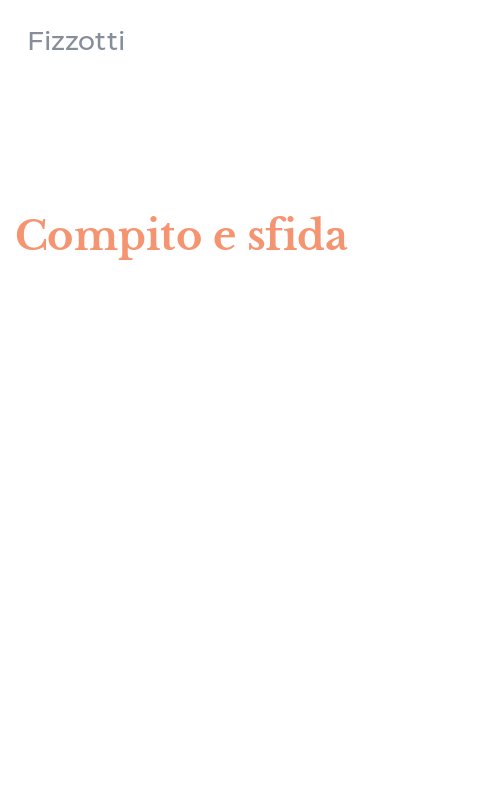 Compito e sfida