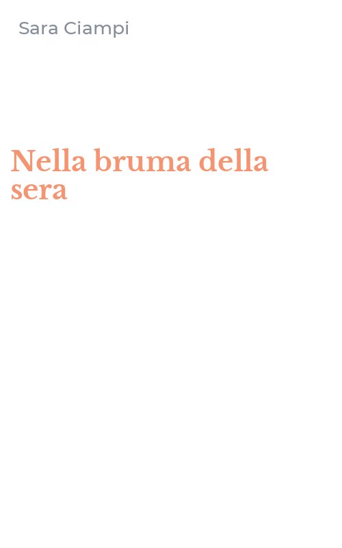 Nella bruma della sera