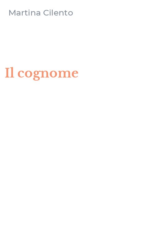 Il cognome