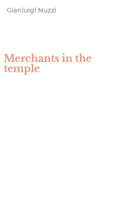 Merchants in the temple