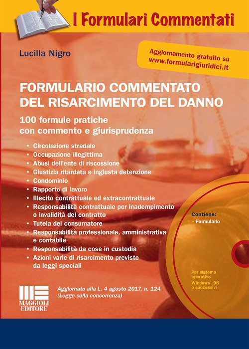 Formulario commentato del risarcimento del danno