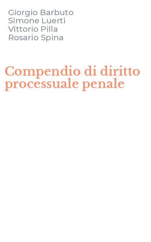 Compendio di diritto processuale penale
