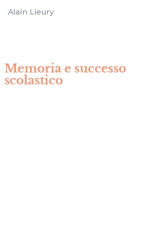 Memoria e successo scolastico