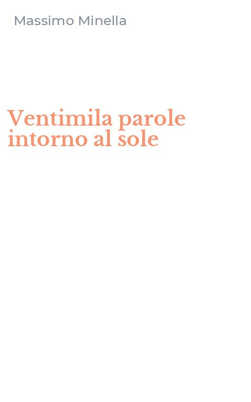 Ventimila parole intorno al sole