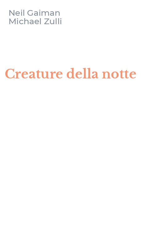 Creature della notte