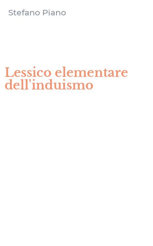 Lessico elementare dell'induismo