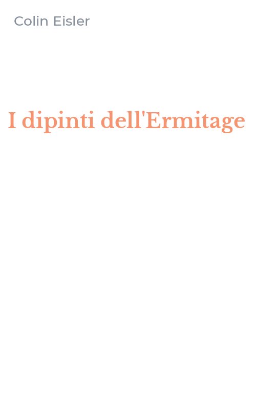 I dipinti dell'Ermitage