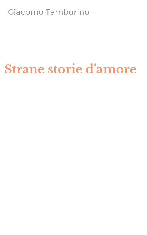 Strane storie d'amore