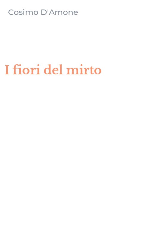 I fiori del mirto