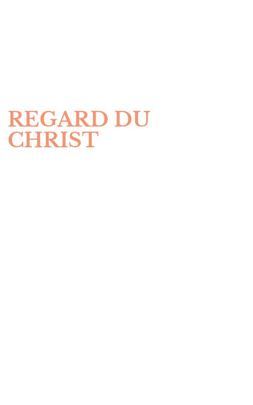 REGARD DU CHRIST