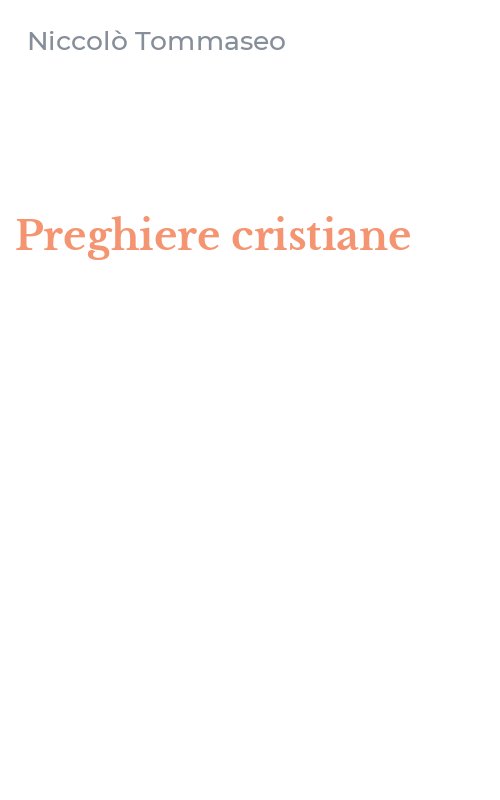 Preghiere cristiane