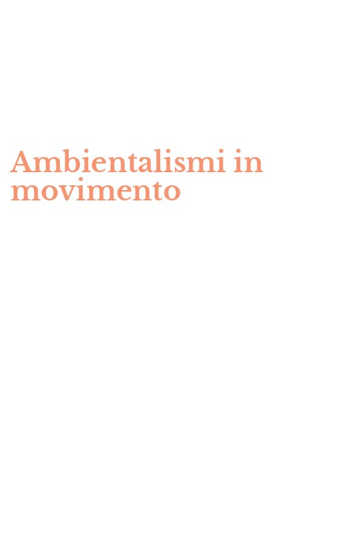Ambientalismi in movimento