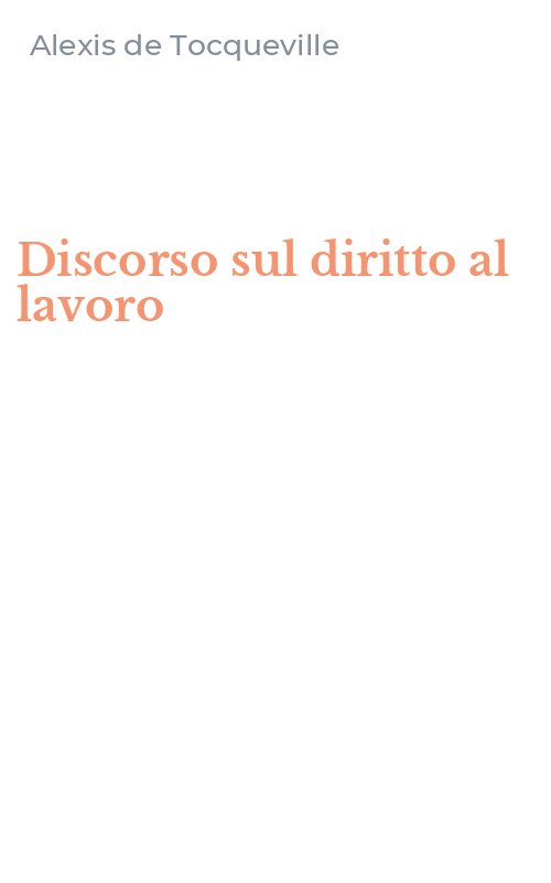 Discorso sul diritto al lavoro