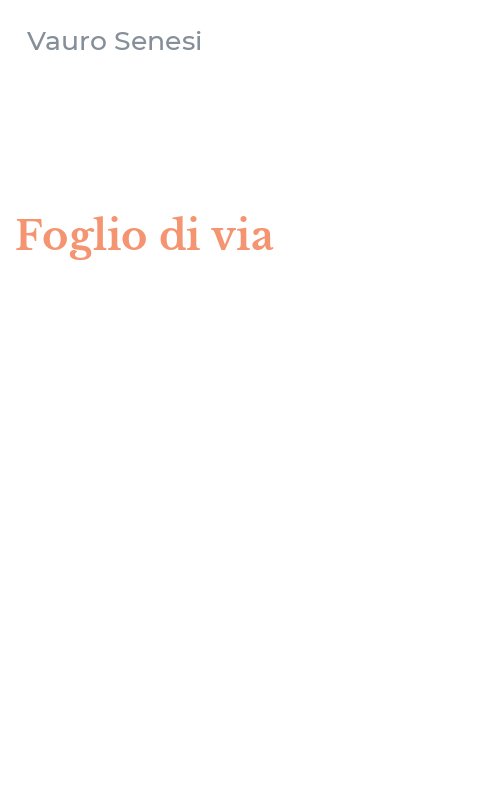 Foglio di via