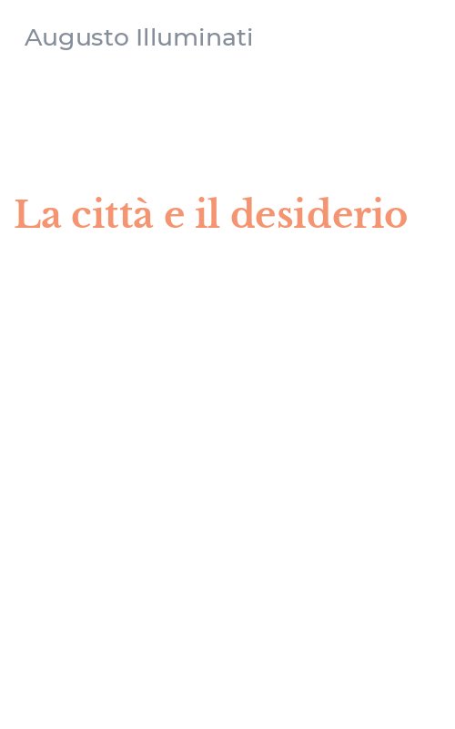 La città e il desiderio