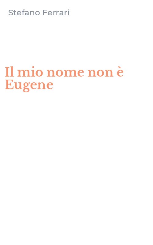 Il mio nome non è Eugene