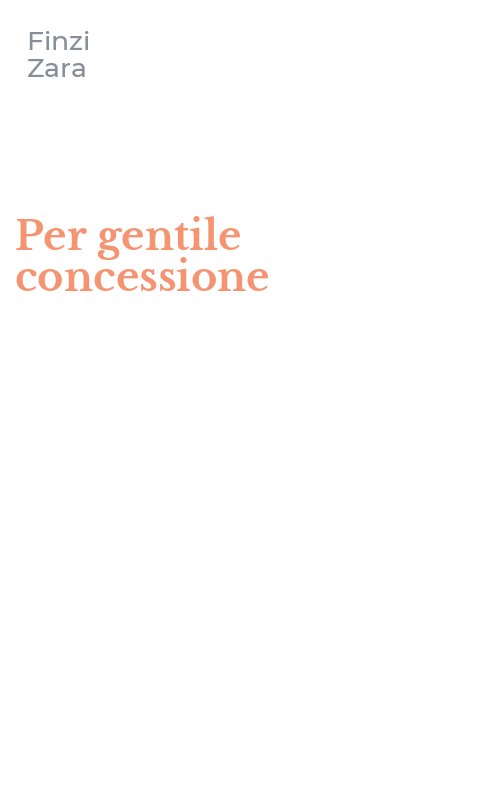 Per gentile concessione
