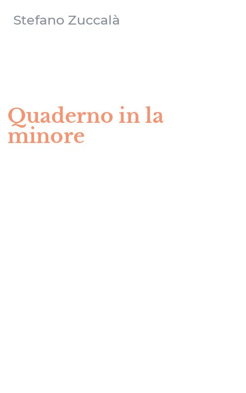 Quaderno in la minore