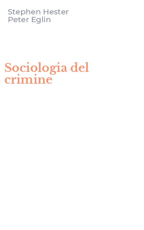 Sociologia del crimine