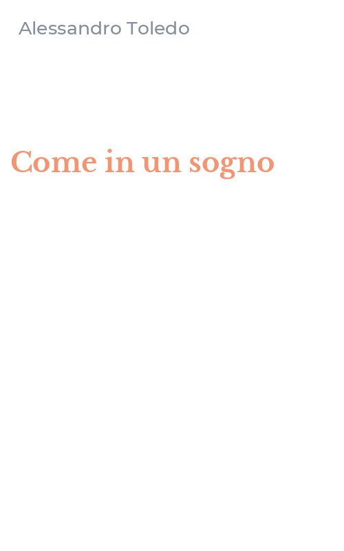 Come in un sogno