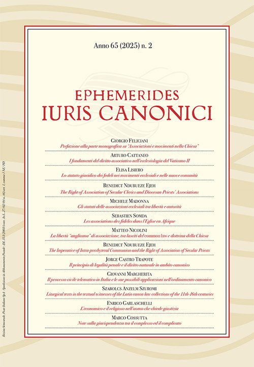 Ephemerides iuris canonici