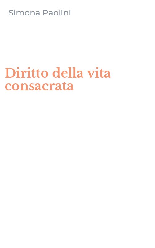 Diritto della vita consacrata
