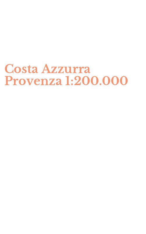 Costa Azzurra Provenza 1:200.000