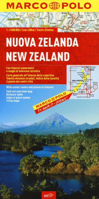 Nuova Zelanda 1:2.000.000